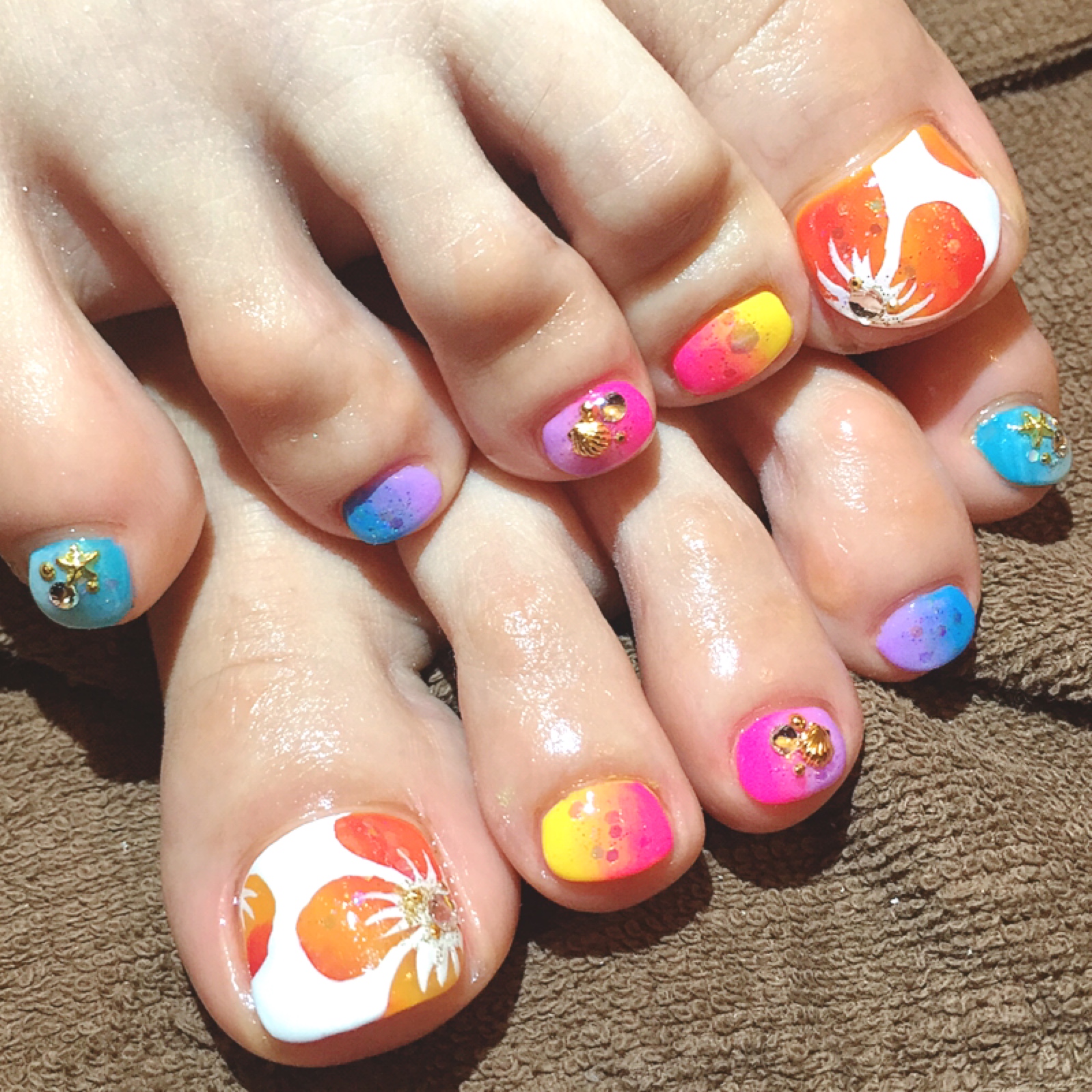 夏ネイル 夏ネイル